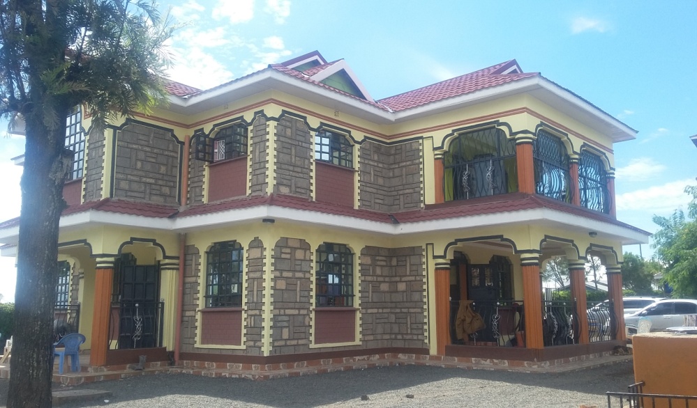 Completed residential construction project in Kipeto